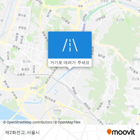 제2화전교 지도