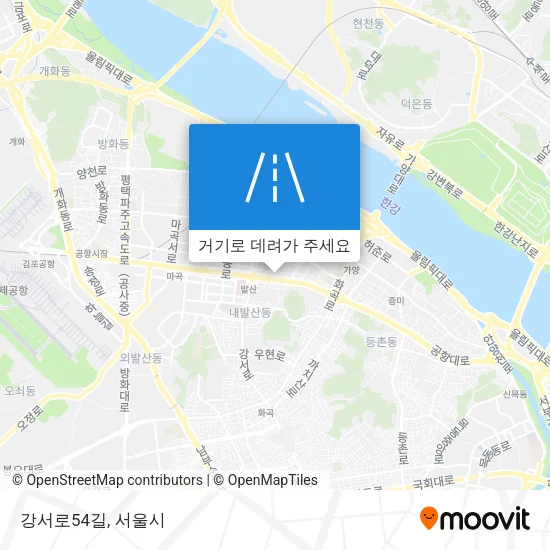 강서로54길 지도