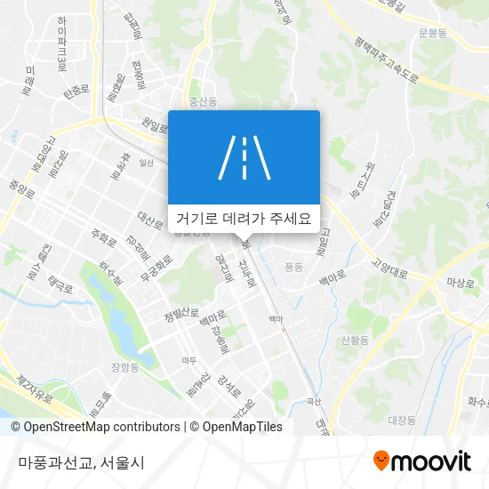 마풍과선교 지도