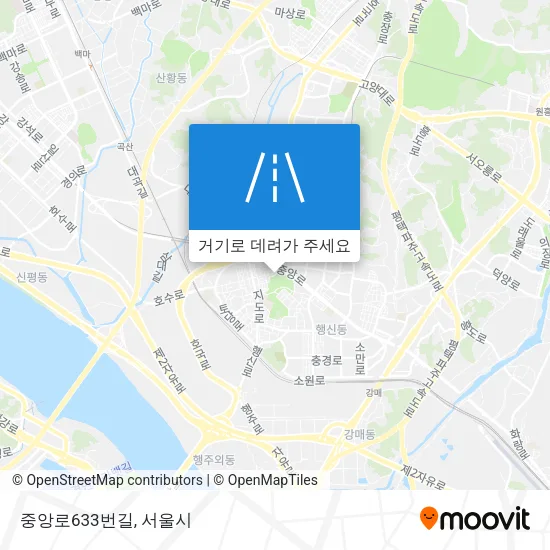 중앙로633번길 지도
