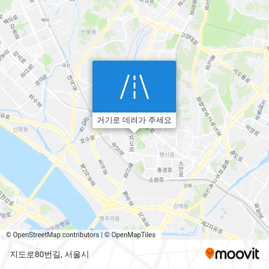 지도로80번길 지도