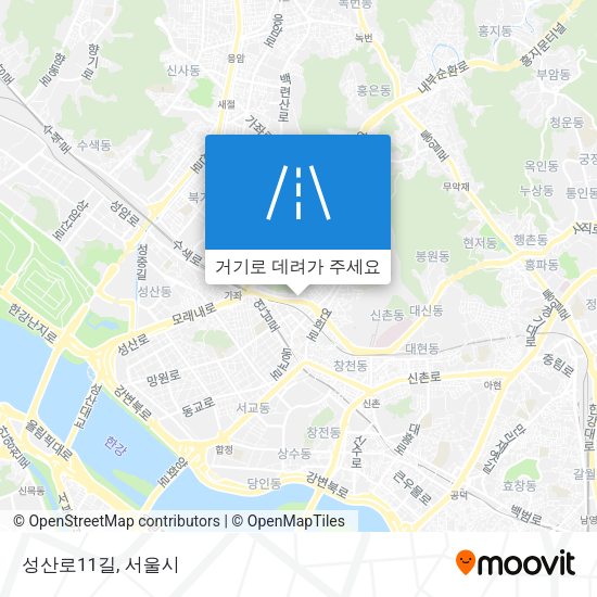 성산로11길 지도
