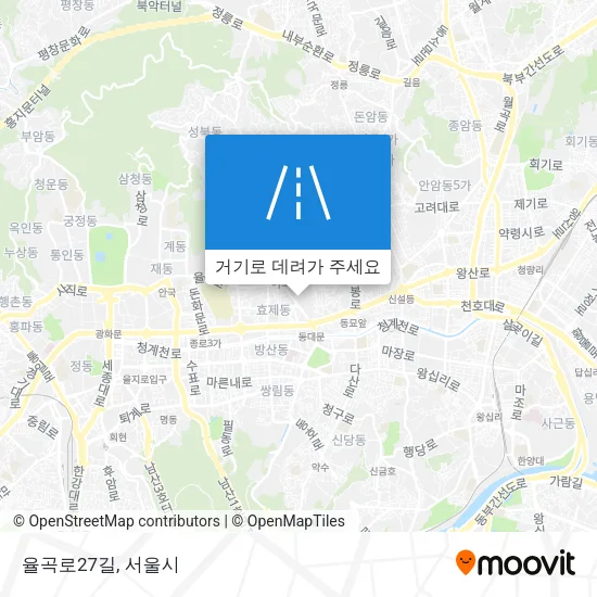 율곡로27길 지도