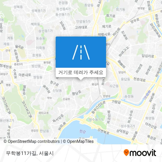 무학봉11가길 지도