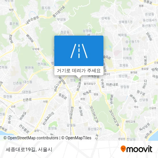 세종대로19길 지도