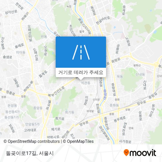 돌곶이로17길 지도