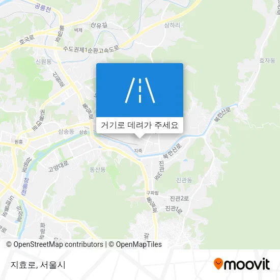 지효로 지도