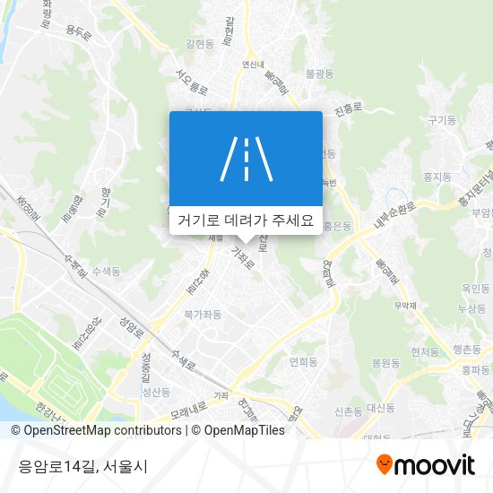 응암로14길 지도