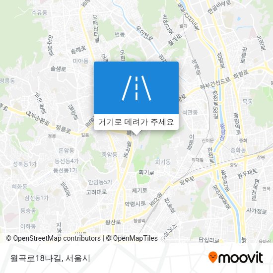 월곡로18나길 지도