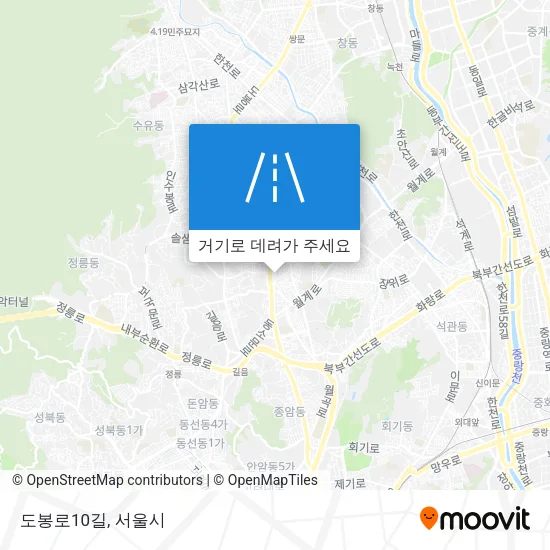 도봉로10길 지도
