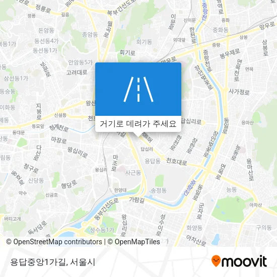 용답중앙1가길 지도