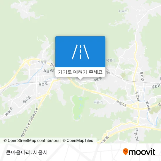 큰마을다리 지도