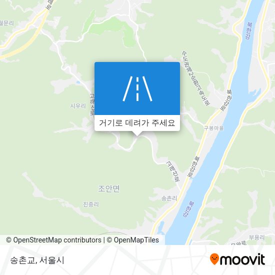 송촌교 지도