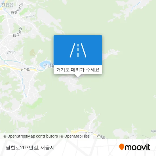 팔현로207번길 지도