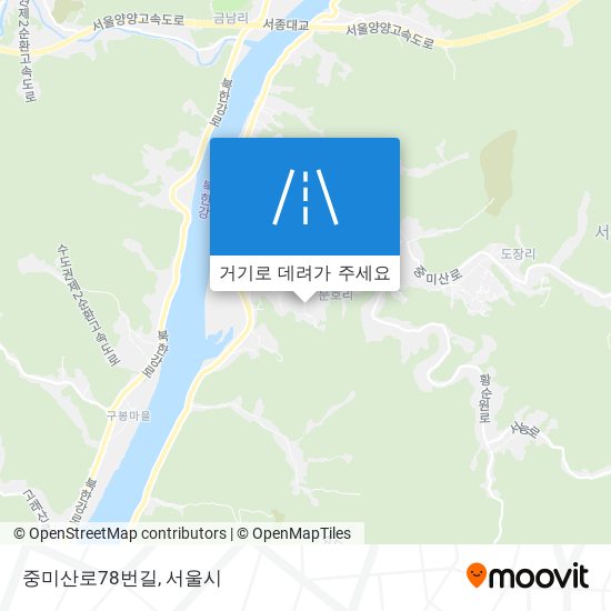 중미산로78번길 지도