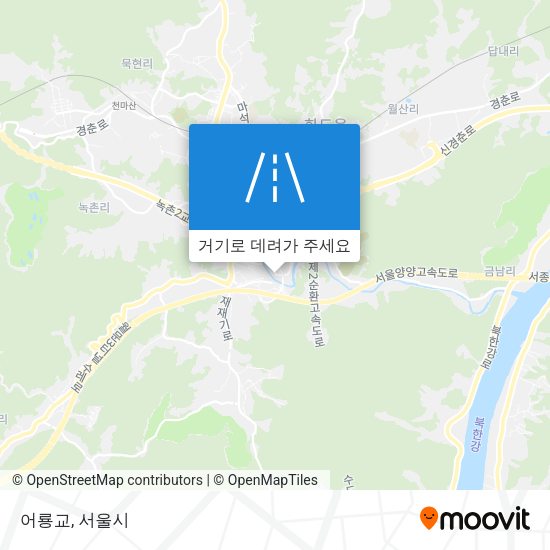 어룡교 지도