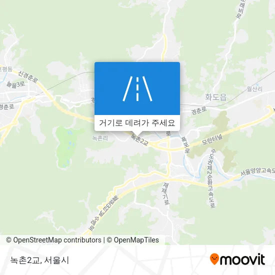 녹촌2교 지도
