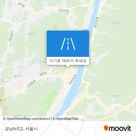 금남Ic3교 지도