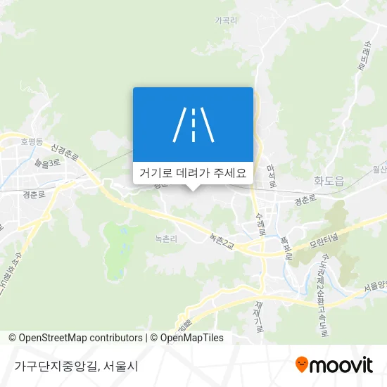 가구단지중앙길 지도
