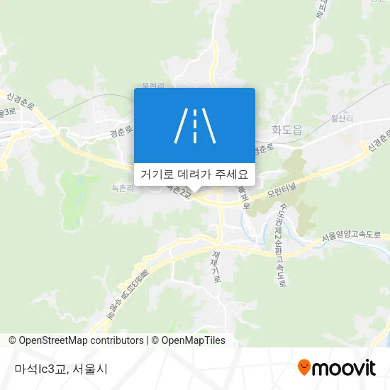 마석Ic3교 지도