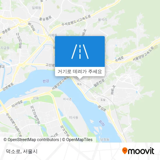 덕소로 지도