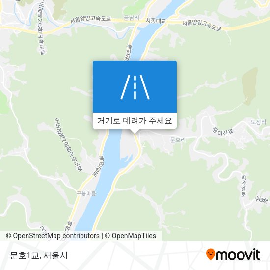 문호1교 지도
