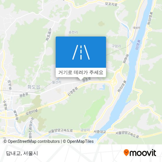 답내교 지도