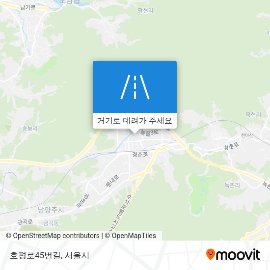 호평로45번길 지도