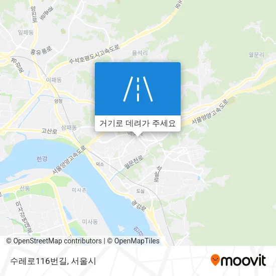 수레로116번길 지도