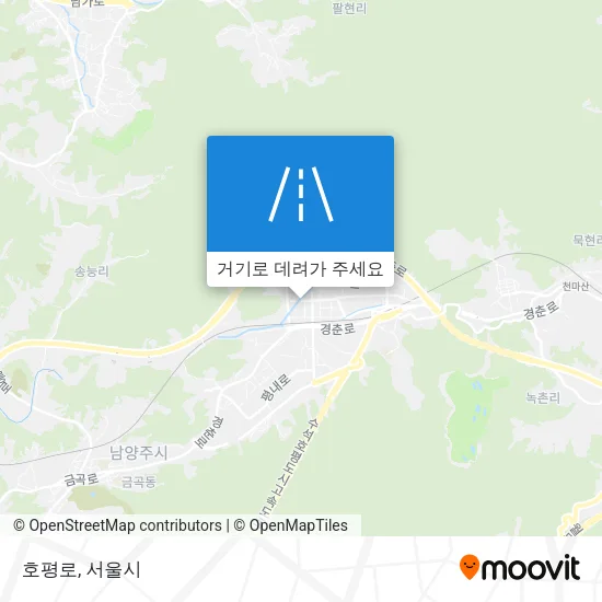 호평로 지도