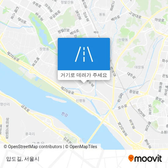압도길 지도