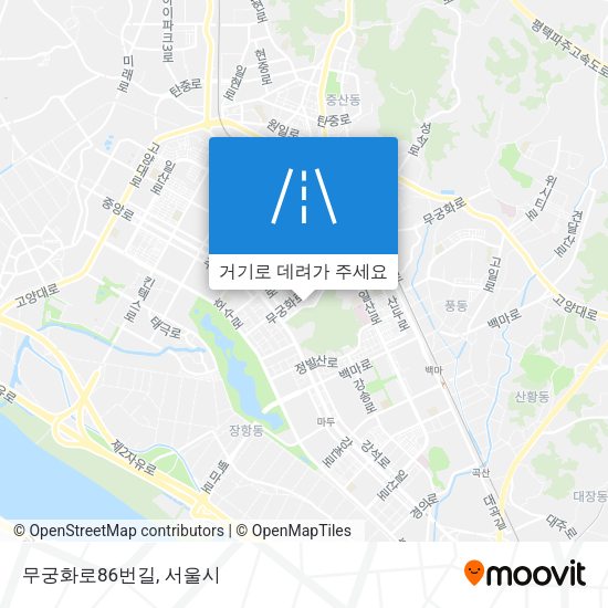 무궁화로86번길 지도