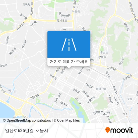 일산로635번길 지도