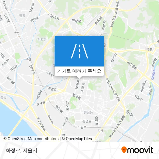 화정로 지도