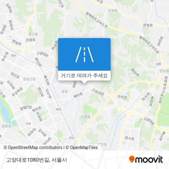 고양대로1080번길 지도
