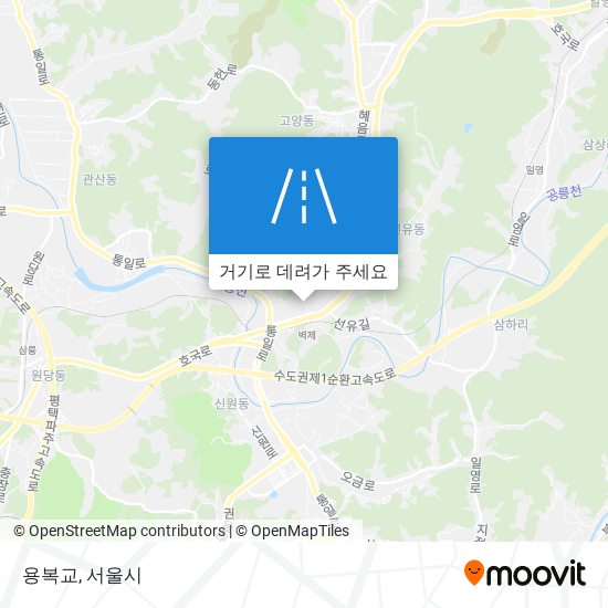 용복교 지도