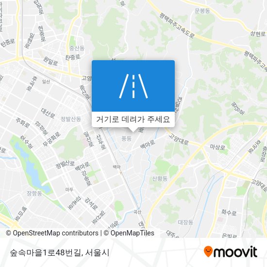 숲속마을1로48번길 지도