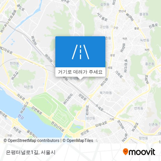 은평터널로1길 지도