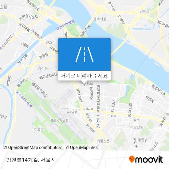 양천로14가길 지도
