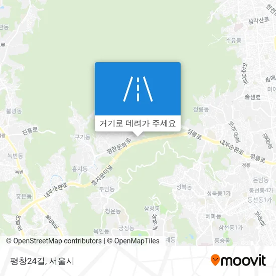평창24길 지도