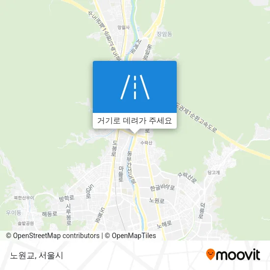 노원교 지도