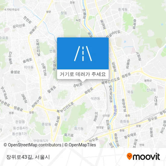 장위로43길 지도
