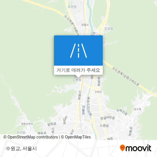 수원교 지도
