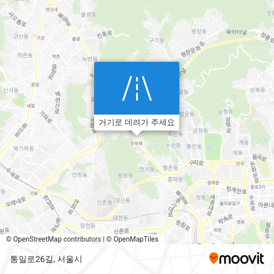 통일로26길 지도
