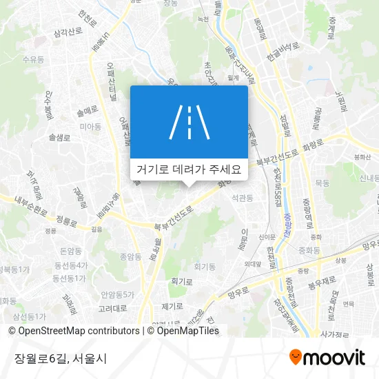 장월로6길 지도