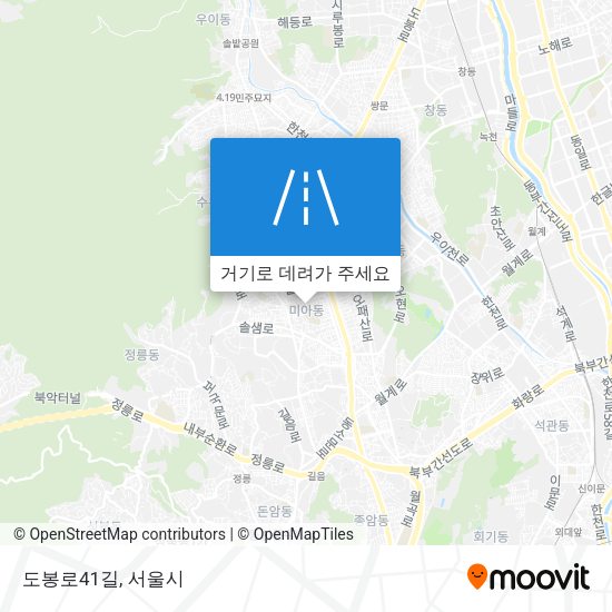 도봉로41길 지도