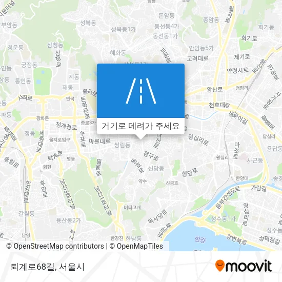 퇴계로68길 지도