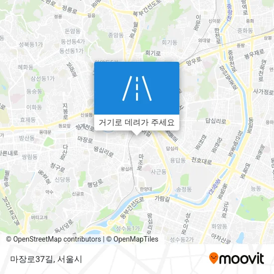 마장로37길 지도