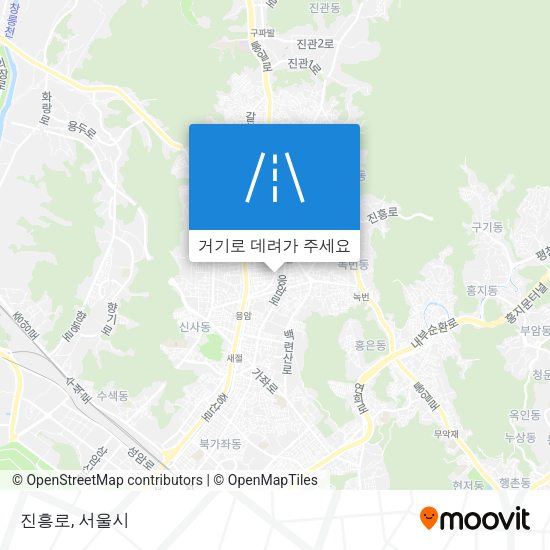 진흥로 지도