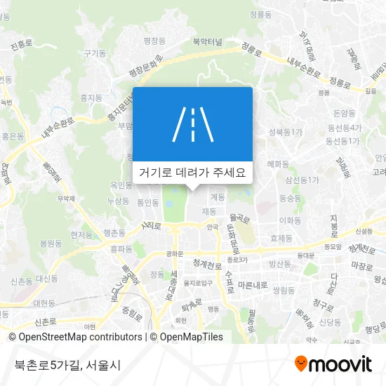 북촌로5가길 지도
